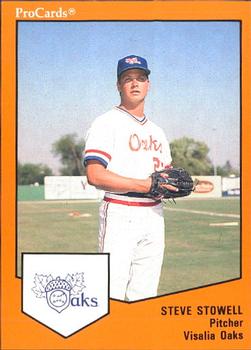 1989 ProCards Minor League Team Sets #1444 Steve Stowell Front