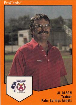 1989 ProCards Minor League Team Sets #480 Al Olson Front
