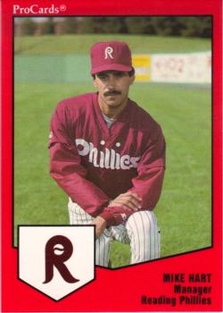 1989 ProCards Minor League Team Sets #658 Mike Hart Front