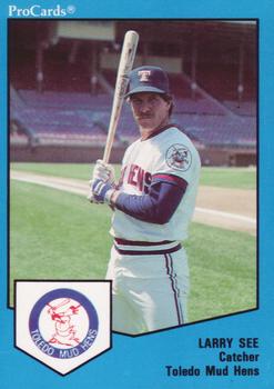 1989 ProCards Minor League Team Sets #784 Larry See Front