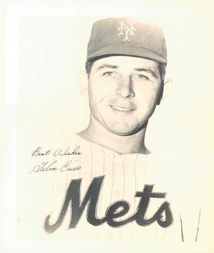 1963 New York Mets 4x5 Photos #NNO Galen Cisco Front