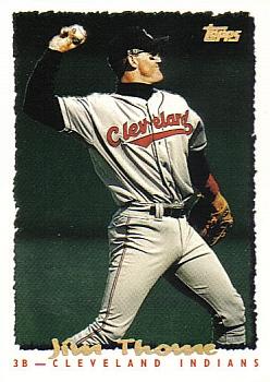 1995 Topps - CyberStats (Spectralight) #169 Jim Thome Front
