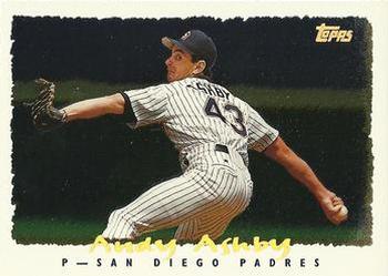 1995 Topps - CyberStats (Spectralight) #060 Andy Ashby Front