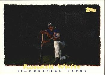 1995 Topps - CyberStats (Spectralight) #112 Rondell White Front