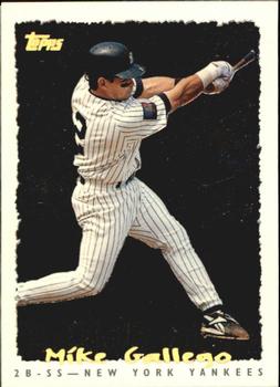 1995 Topps - CyberStats (Spectralight) #316 Mike Gallego Front