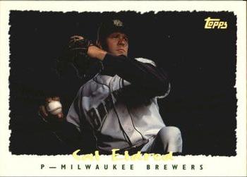 1995 Topps - CyberStats (Spectralight) #354 Cal Eldred Front