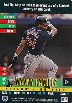 1995 Donruss Top of the Order #NNO Manny Ramirez Front