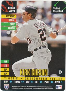 1995 Donruss Top of the Order #NNO Kirk Gibson Front