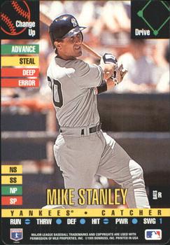 1995 Donruss Top of the Order #NNO Mike Stanley Front
