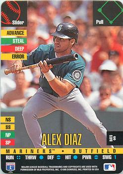 1995 Donruss Top of the Order #NNO Alex Diaz Front