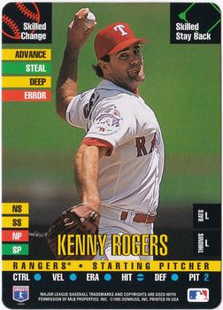 1995 Donruss Top of the Order #NNO Kenny Rogers Front