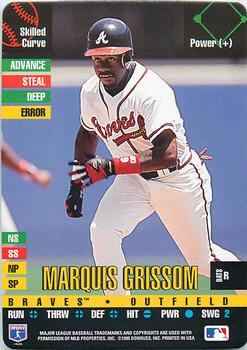 1995 Donruss Top of the Order #NNO Marquis Grissom Front