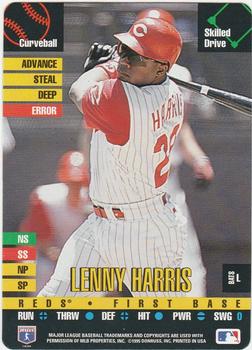 1995 Donruss Top of the Order #NNO Lenny Harris Front