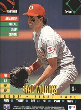 1995 Donruss Top of the Order #NNO Hal Morris Front