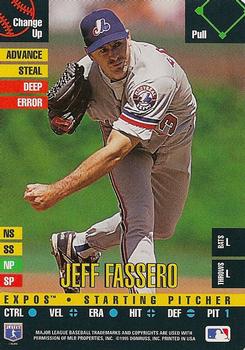 1995 Donruss Top of the Order #NNO Jeff Fassero Front