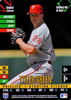 1995 Donruss Top of the Order #NNO Tyler Green Front