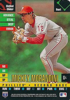 1995 Donruss Top of the Order #NNO Mickey Morandini Front