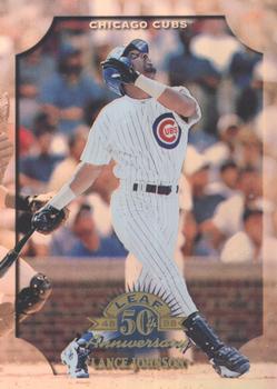 1998 Donruss Collections Leaf - Prized Collections #PC 341 Lance Johnson Front