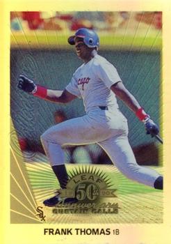 1998 Donruss Collections Leaf - Prized Collections #PC 356 Frank Thomas Front