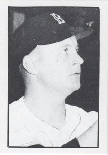 1981 Boston Globe Boston Red Sox #40 Chet Nichols Front