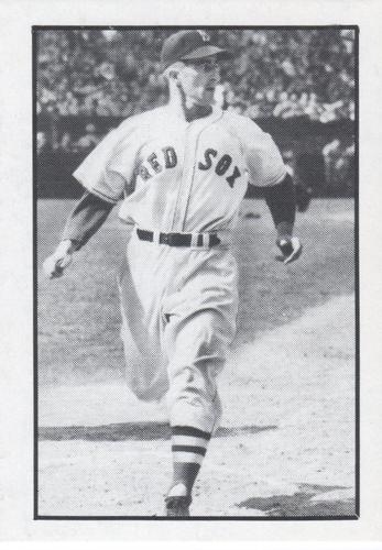 1981 Boston Globe Boston Red Sox #44 Johnny Pesky Front
