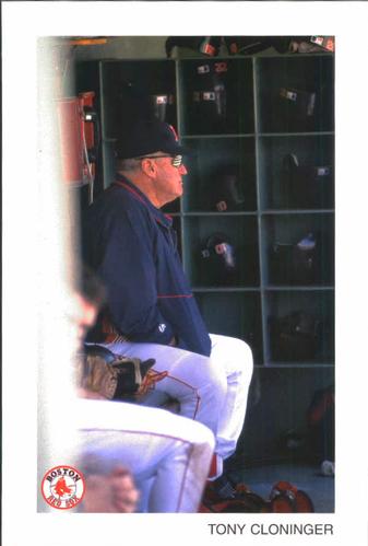 2002 Boston Red Sox #4 Tony Cloninger Front