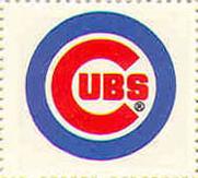 1983 Fleer Stamps #NNO Chicago Cubs Front