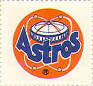 1983 Fleer Stamps #NNO Houston Astros Front