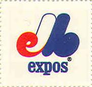 1983 Fleer Stamps #NNO Montreal Expos Front