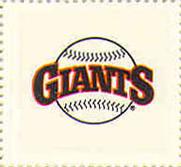 1983 Fleer Stamps #NNO San Francisco Giants Front