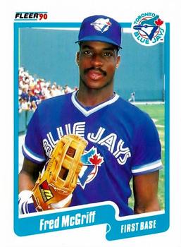 1990 Fleer Canadian #89 Fred McGriff Front