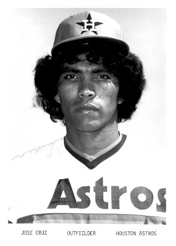 1976 Houston Astros 5x7 Photos #NNO Jose Cruz Front