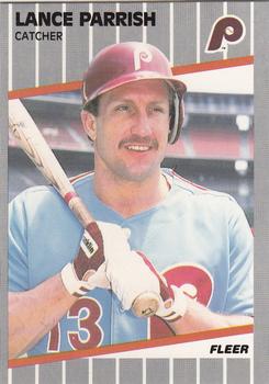1989 Fleer - Glossy #578 Lance Parrish Front