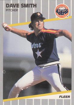 1989 Fleer - Glossy #369 Dave Smith Front