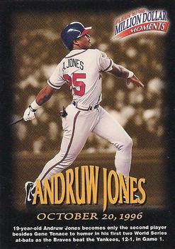 1997-98 Fleer Million Dollar Moments #26 Andruw Jones Front