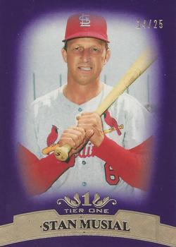 2011 Topps Tier One - Purple #6 Stan Musial Front