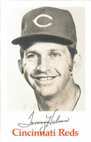 1970 Cincinnati Reds Photocards #NNO Tommy Helms Front