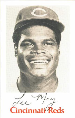 1970 Cincinnati Reds Photocards #NNO Lee May Front