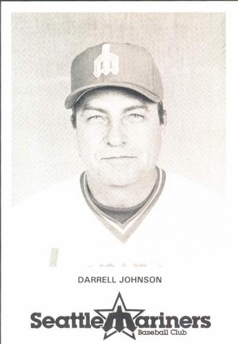 1979 Seattle Mariners Postcards #NNO Darrell Johnson Front