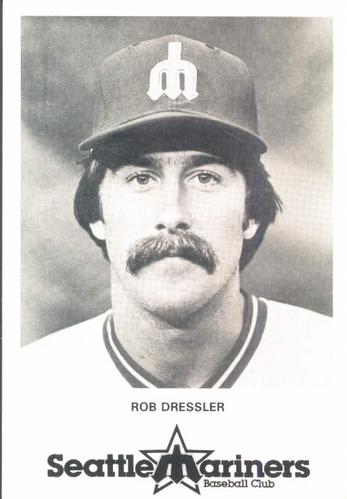 1979 Seattle Mariners Postcards #NNO Rob Dressler Front