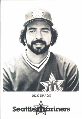 1981 Seattle Mariners Postcards #NNO Dick Drago Front