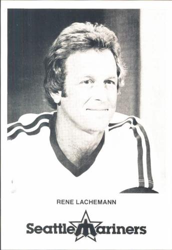 1981 Seattle Mariners Postcards #NNO Rene Lachemann Front