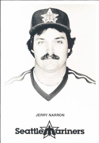 1981 Seattle Mariners Postcards #NNO Jerry Narron Front