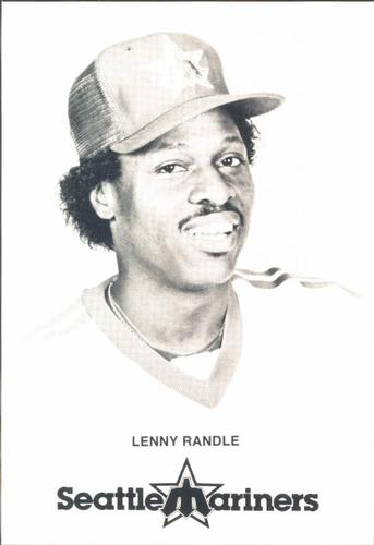 1981 Seattle Mariners Postcards #NNO Len Randle Front