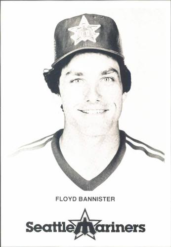 1981 Seattle Mariners Postcards #NNO Floyd Bannister Front