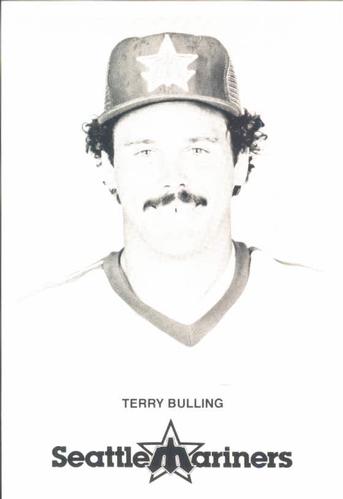 1981 Seattle Mariners Postcards #NNO Terry Bulling Front