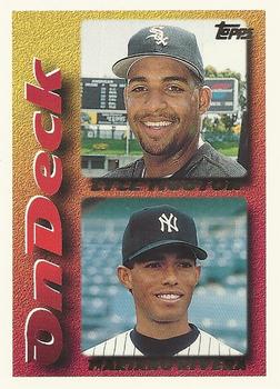 1995 Topps Traded & Rookies #130T Lyle Mouton / Mariano Rivera Front
