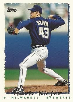 1995 Topps Traded & Rookies #17T Mark Kiefer Front