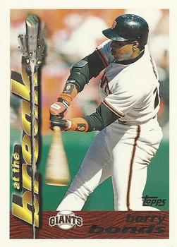 1995 Topps Traded & Rookies #3 Barry Bonds Front