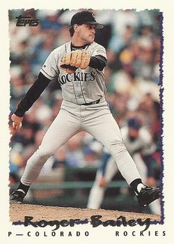 1995 Topps Traded & Rookies #76T Roger Bailey Front